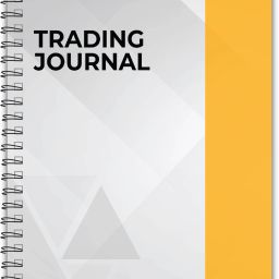 Trading Journal Monochrome Stock Market Notebook Day Trade Log A5 Journal Unruled 130 Pages-image-74