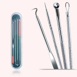 4Pcs Blackhead Pimple Kit for Remove Acne Pimple Extractor, Black Heads Removing-17
