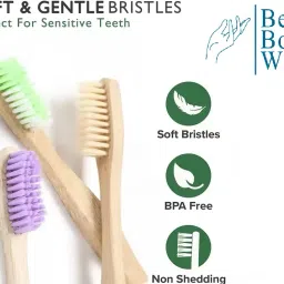 toothbrush with ergonomic bamboo handle Ultra Soft Toothbrush-27