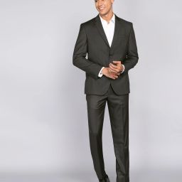 van heusen Men 2 PC Suit Solid Suit-picture-38