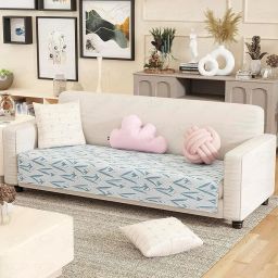 Sofa Mat - 180CM Bluebell Pattern (SC-186-04) Sofa Fabric-image-43