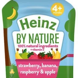 Strawberry , Banana , Raspberry & Apple Puree 100g Cereal-image-7