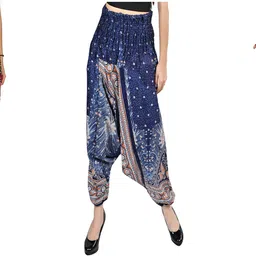 narnari Printed Rayon Women Harem Pants-picture-16