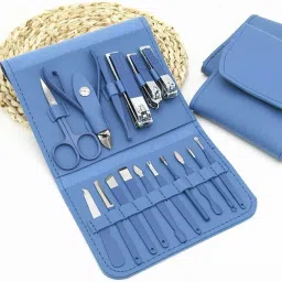 16 In 1 Professional Stainless Steel Manicure Pedicure Kit-image-53
