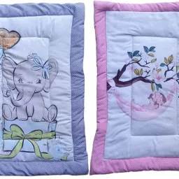Mattress For New Born Baby Bed Mat (Pack of 2)(0-1 Years)(30 X 20 Inch)-image-109