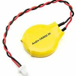 CR2032 3V PLC BIOS CMOS 2 pin Connector (Pack of 1) Battery-image-42