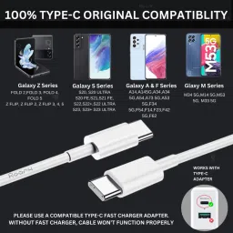 RoarX Type C 6 A 1 m 25W Super Fast Charging PD Type C to Type C Cable image 5
