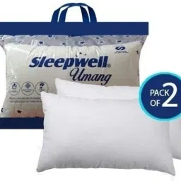 Pillow Set || Comfort And Support Pillow Microfibre Solid Sleeping Pillow Pack of 2-14