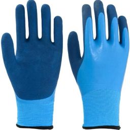 Cut Resistant Gloves for Industrial Working Gloves for Gardening Mechanical Work Nitrile, Nylon, Latex Safety Gloves-image-79