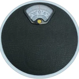 alis Analog Weight Bathroom Scale with Rotating Dial Display, Reliable Scale Track, Non-Slip & Scratch Resistant Platform | Body Weight Machine (Round Shape, 0-130kg, BP-A028) Weighing Scale-17