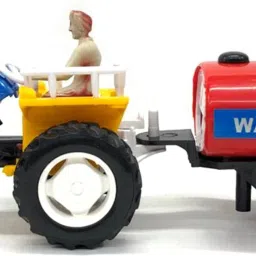 Tractor With Water Tanker Combo, Pull Back-picture-0