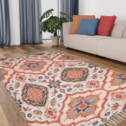 Multicolor Cotton Carpet-19