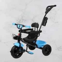 Triycle for Kids, With Fornt And Back Basket , Storage Basket CYLE WITH PARENT HANDLE FOR BABY BOYS,BABY GIRLS Tricycle-image-17