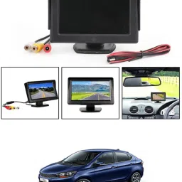 Universal Car Dashboard 4.3Inch TFT Display LCD Monitor Screen-270 Black LCD-image-85