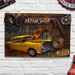eazywagon Multicolor Wood & Metal Yellow Cab-picture-29