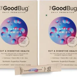 Happy Tummies Probiotic For Strengthening Kid's digestion Strawberry Flavoured Powder-18