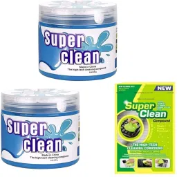 santram enterprise Super Cleaning Jelly for Car Keyboard Interior wipin Dust Remover Pack-6(3 Free) for Computers, Laptops, Mobiles-25