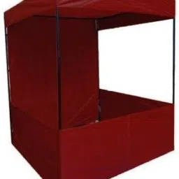 Canopy Tent 4X4X7 (Maroon) Tent - For Portable Tent For Advertisement, Garden and Promotional-image-7