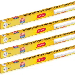 Garnet 30W LED Batten | Cool Day Light (6500K) Pack of 4 30 W 114 cm Tube Light-10