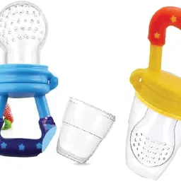 Silicone Food Nibbler with Extra Teat | Soft Pacifier Feeder | Baby Fruit Feeder Feeder-14