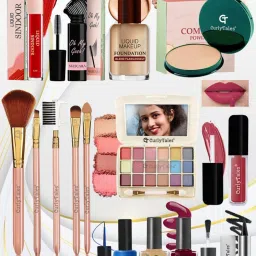 Curlytales Makeup Kit For Women Full Kit Holiday Set Include Eyeshadow Compact Etc-CT#171-29