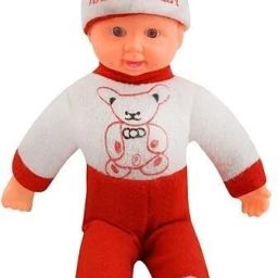 28CM Dolls for Kids Boys and Girls with Laughing Sound toy (Color may vary)-12