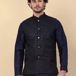 Embroidered Men Waistcoat-image-3