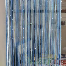 200 cm (7 ft) Polyester Semi Transparent Door Curtain Single Curtain-image-60