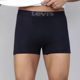 Contoured Double Pouch, & Smartskin Technology Style#018 Neo (Navy) Solid Men Trunk-image-25