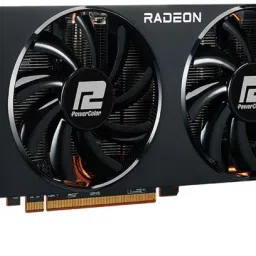 PowerColor Fighter 6700XT GDDR6 12 GB AMD Radeon Chipset 192 bit 2581 MHz Graphics Card image 3