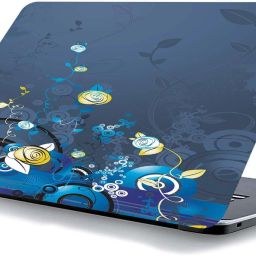 qth FLORAL LAP-4512 VINYL Reusable Laptop Skin Compatible for 15.6 inch-image-92