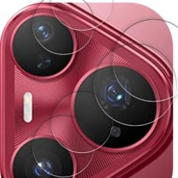 AHWAVEEDA Back Camera Lens Glass Protector for HUAWEI PURA 80 PRO PLUS 5G CAMERA LENS(PACK OF 2)-image-131