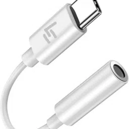 Ekon White Type C to 3.5mm headphone audio jack connector Phone Converter-27