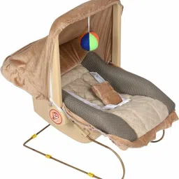 12-in-1 High Quality Multiuse Baby Carry Cot (Brown)-Made in India Bouncer-18