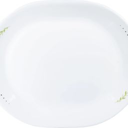 Livingware Herbs 31 cm Oval Serving Platter Pack of 1 Tray-27