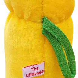 the little lookers Bottle Cover for Feeders Soft Plush Stretchable Baby Feeding Bottle Cover with Easy to Hold Strap | Suitable for 120ml, 140ml & 240ml (Pack of 3) image 2