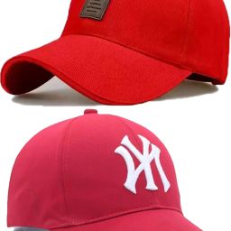 Solid, Self Design, Embroidered Sports/Regular Cap-image-32