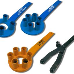 4 Pin-Light+6 Pin-Light+6 Pin-Heavy-Pulsar+Magnet Scissor, Clutch Holder Set Lever Tool-image-30
