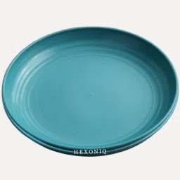 8" Wheat Straw Unbreakable Degradable Eco-Friendly Reusable Lightweight Plates Dinner Plate-image-6