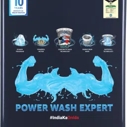 8 kg 5 Star With Sensomatic Wash Technology Fully Automatic Top Load Grey-8