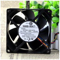 Electronic Spices Radiator Cooling Fan NMB 3615ML-04W-B76 9238 12V 1.6A 92X92X38mm 2 Ball Bearing Fan with Heat Sinks All in one Cooler-image-26