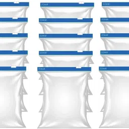 AP_N R AVADIYA ZipLock Pouch Blue, ( 9"X 10") (15 Ziplock Pouch) Organic Matter Storage Vacuum Bags-image-43