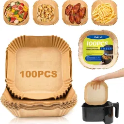 100Pcs Air Fryer Baking Paper Square Air Fryer-picture-12