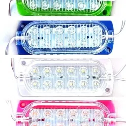 72 LEDs 0.5 m Red, Green, Blue, Pink, White, Yellow Steady Strip Rice Lights-14
