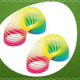 Rainbow Spring Magic Spring Gag Toy for kids (Packof 2pcs)-L27 Slinky Magic Spring Gag Toy-image-83