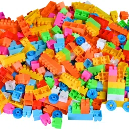 faibhi 100 pcs Building Blocks with Zipper Pouch image 5