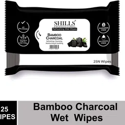 shills professional Bamboo Charcoal Refreshing Wipes-picture-22