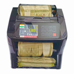 AKS AUTOMATION TOUCH MASTER Mix Value Currency Counter with Fake Note Detection Note Counting Machine-9