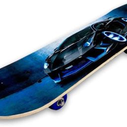 Blue Car skateboard for boys and girls 3 year pluse age 6 inch x 26 inch Skateboard-picture-17