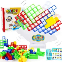 Tetra Tower Stacking Balancing Toy Multicolor21-16